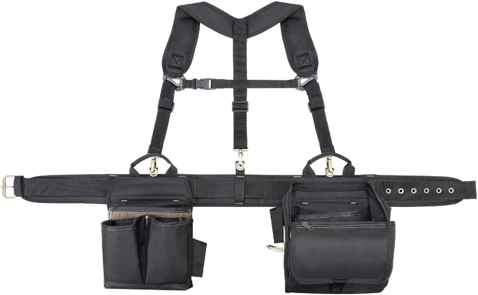 CLC Custom Leathercraft 1608 Electrician's Comfort Lift Combo Tool Belt, 28 Pocket,Black - Image 5