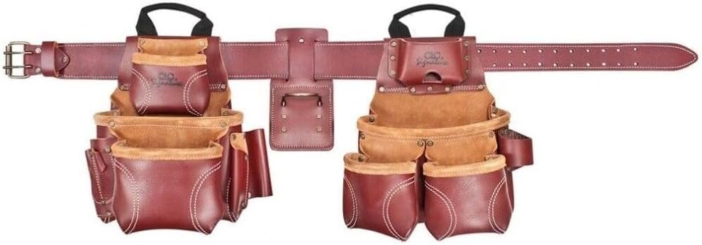 CLC Custom Leathercraft 21453 Signature Elite Heavy Duty Leather Combo System, 18 Pocket - Image 2