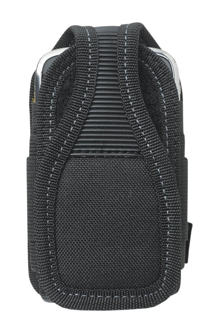 Custom Leathercraft 5127 Large Cell Phone Holster, Black