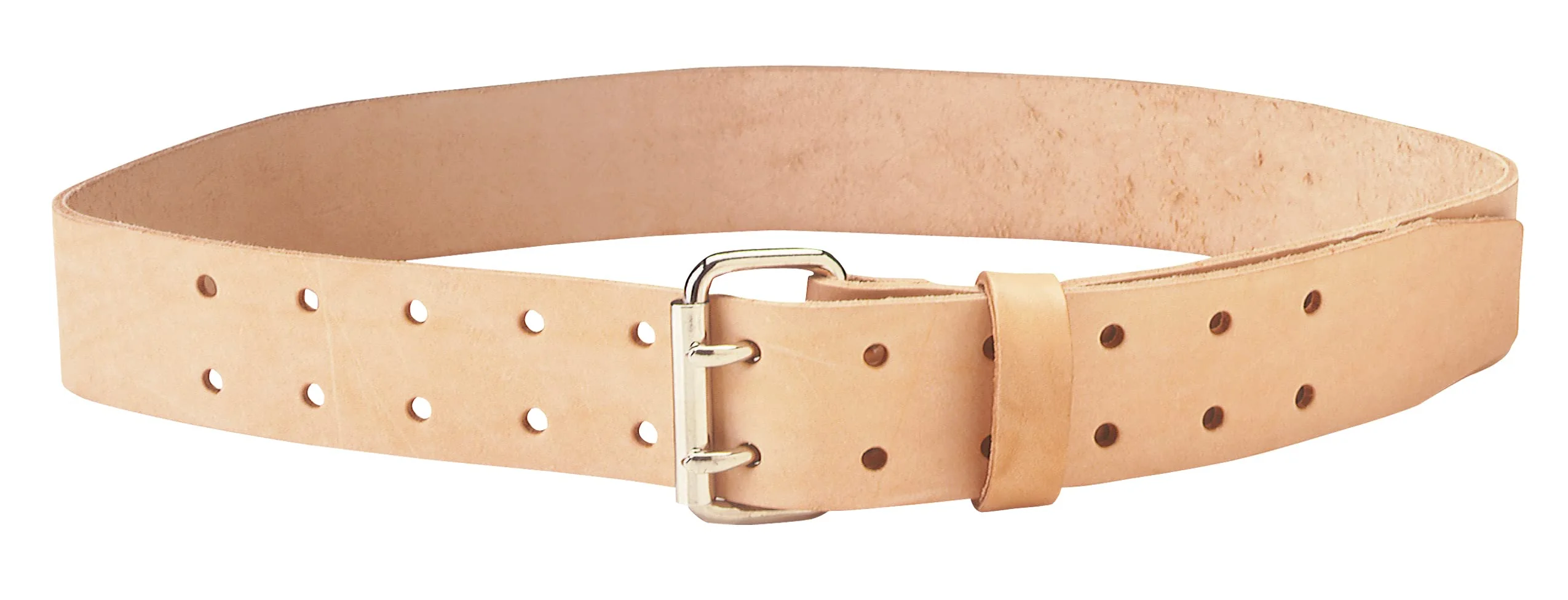Custom Leathercraft 9841 Leather Work Belt, 2 in. Wide, Tan