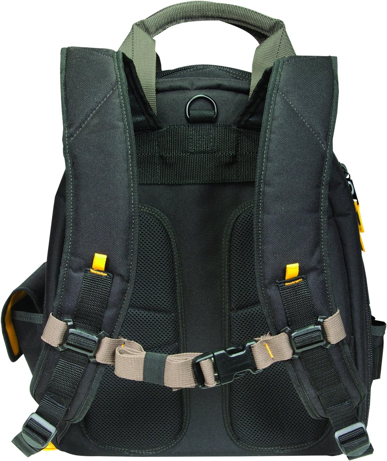 Custom Leathercraft | ‎L255 | CLC Custom Leathercraft L255 Tech Gear 53 Pocket Lighted Backpack, Black - Image 5