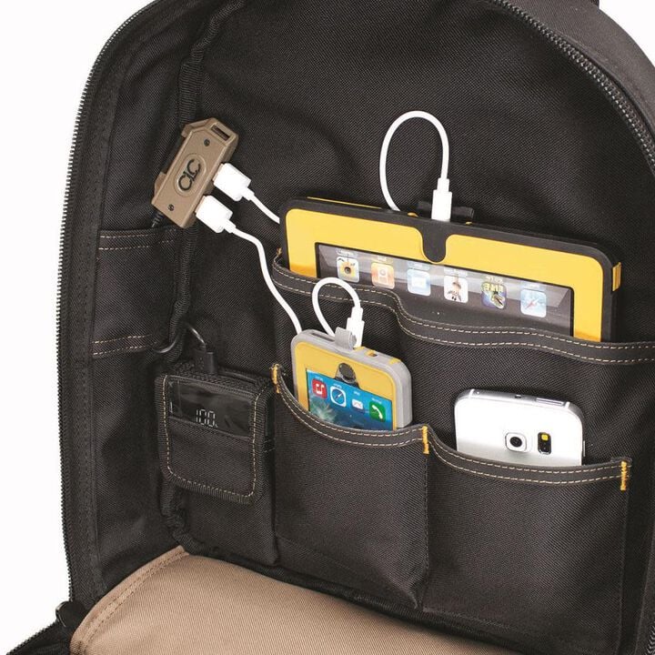 CLC ECP135 E-Charge USB Charging Tool Backpack - Image 3