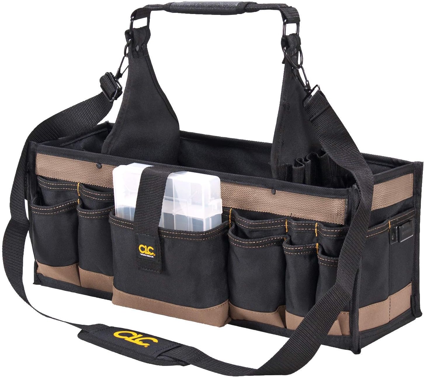 CLC WORK GEAR 1530 Electrical and Maintenance Tool Carrier, 43 Pocket, Black - Image 3