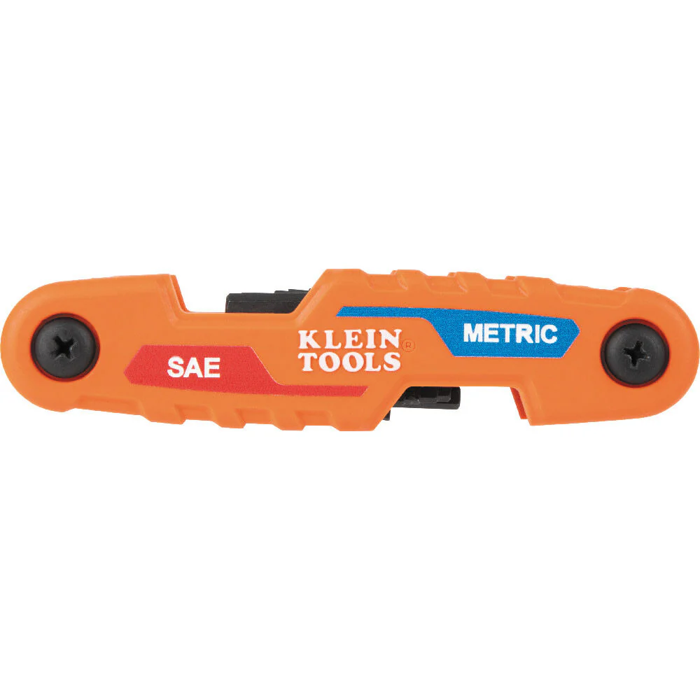 Klein Tools Folding Hex Key with SAE, Metric and TORX Sizes 3pc-70543 - Image 5