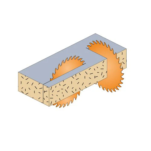 CMT Industrial Sliding Compound Miter & Radial Saw Blade, 8-1/2-Inch x 60 Teeth 4/30° ATB+1TCG Grind with 5/8-Inch Bore - Image 6
