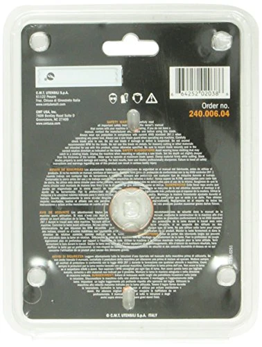 CMT 240.006.04 Biscuit Joiner Blade, 4-Inch Diameter x 6 Teeth, PTFE-Coated. - Image 4