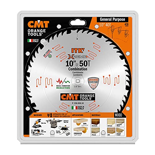 CMT 10 In x 50 x 5/8 In ITK Combination Blade - Image 2