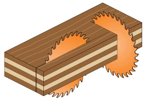 CMT 10 In x 50 x 5/8 In ITK Combination Blade - Image 6