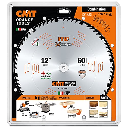 CMT 12in 60T Wood Combination Circular Saw Blade - Image 2