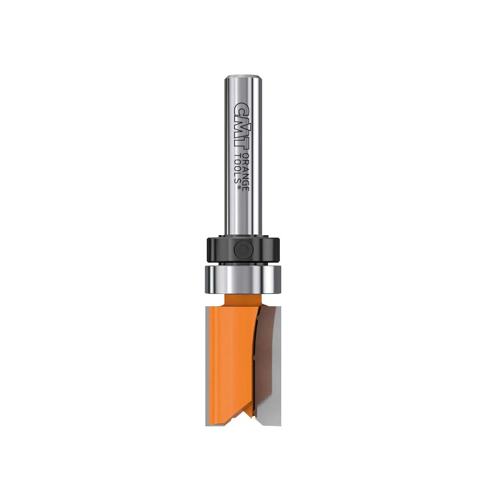 CMT Pattern Bit with Bearing, 1/4-Inch Shank, 1/2-Inch Diameter, Carbide-Tipped