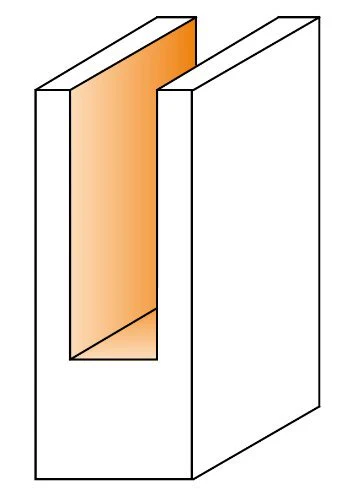 CMT Straight Bit, 1/2-Inch Shank, 1/2-Inch Diameter - Image 2