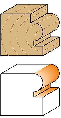 CMT Corner Beading Bit, 1/2-Inch Shank, 1/4-Inch Radius - Image 2