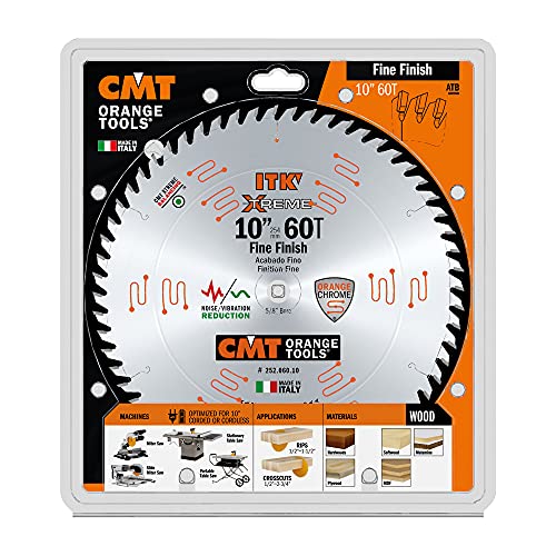CMT 10 In x 60 x 5/8 In ITK Fine Cut-Off Blades - Image 2