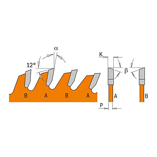 CMT ORANGE TOOLS 272.165.36H ITK Plus Finish Saw Blade HW 165X1.7X20(+15,87) Z=36 ATB+SHE - Image 4