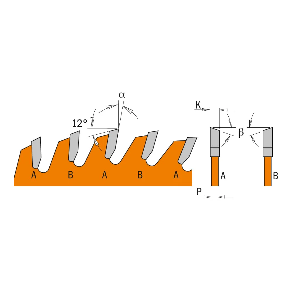 CMT Orange Tools 273.165.56H ITK Plus Saw Blade 6-1/2" x 0.063" / 0.039" x 20mm (5/8") - Image 2