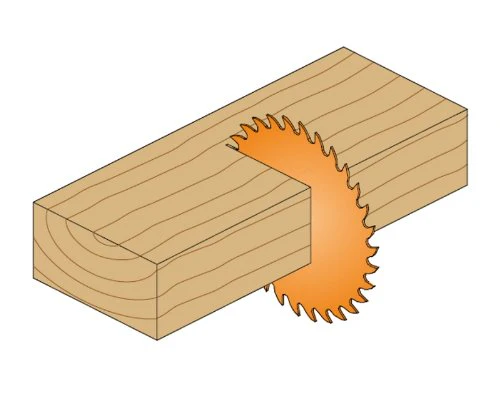 CMT ITK Plus Finish Blade for Sliding Miter Saws 12In x 72T x 1In. - Image 5