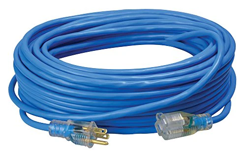 Southwire Coleman Cable 14/3 Low-Temp Extension Cord with Lighted End - Image 2