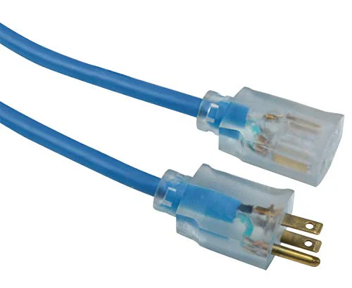 Southwire Coleman Cable 14/3 Low-Temp Extension Cord with Lighted End - Image 3