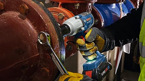 BOSCH 18V 1/2 In. Impact Wrench with Friction Ring Mid Torque and Thru-Hole Connected Ready (Bare Tool) - Image 10