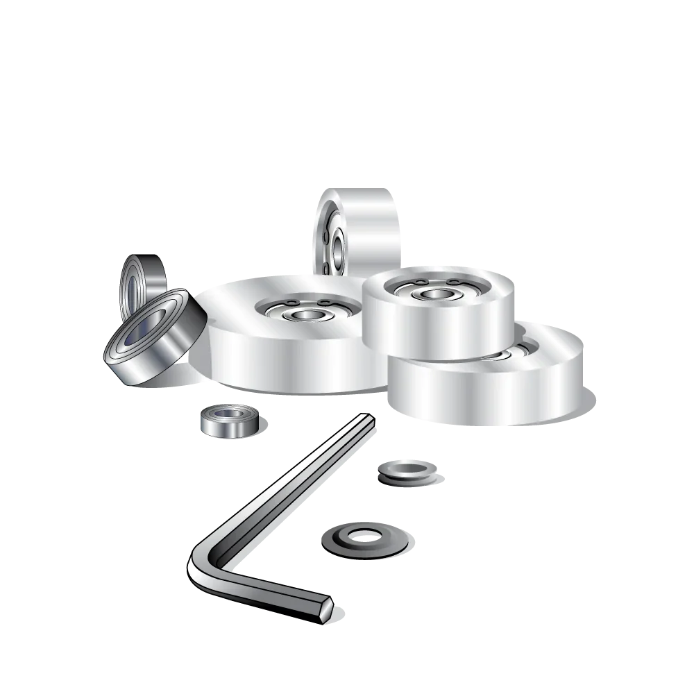 Freud Flush, 1/8",1/4",5/16",3/8",7/16",1/2" Depth Rabbeting Bit with Bearings - Image 10