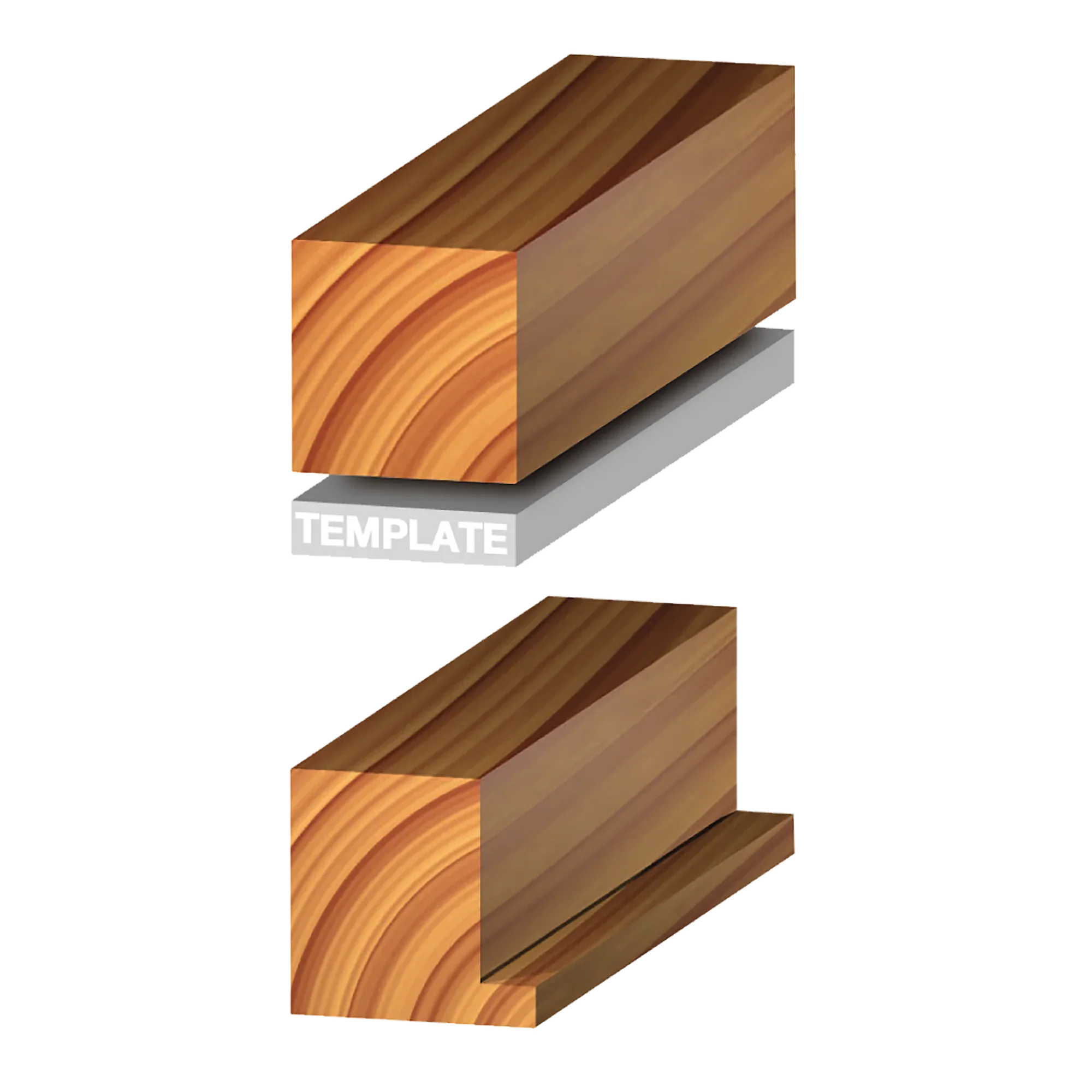 Freud Flush, 1/8",1/4",5/16",3/8",7/16",1/2" Depth Rabbeting Bit with Bearings - Image 11