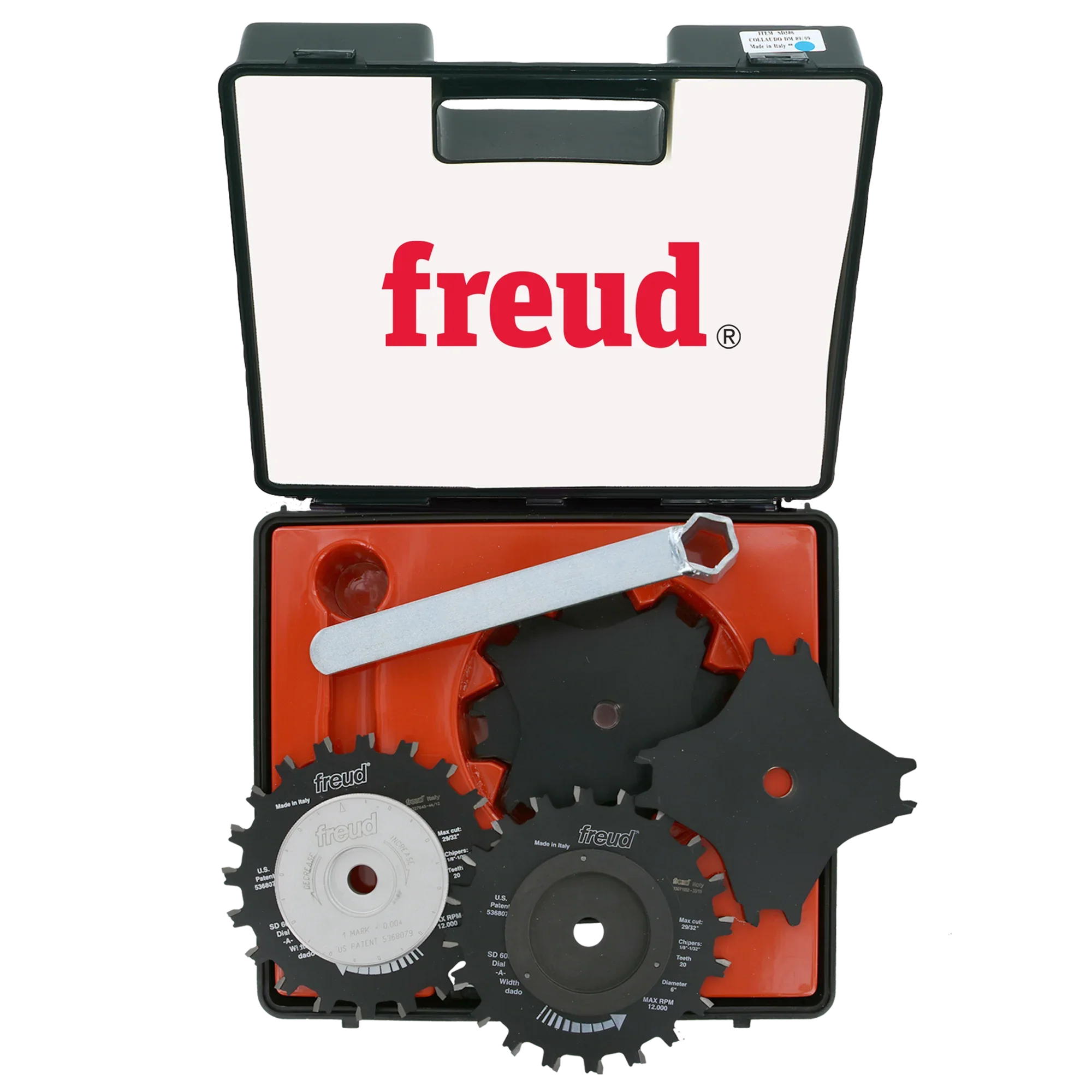 Freud 6 In. Diameter Dial-A-Width Stacked Dado Set