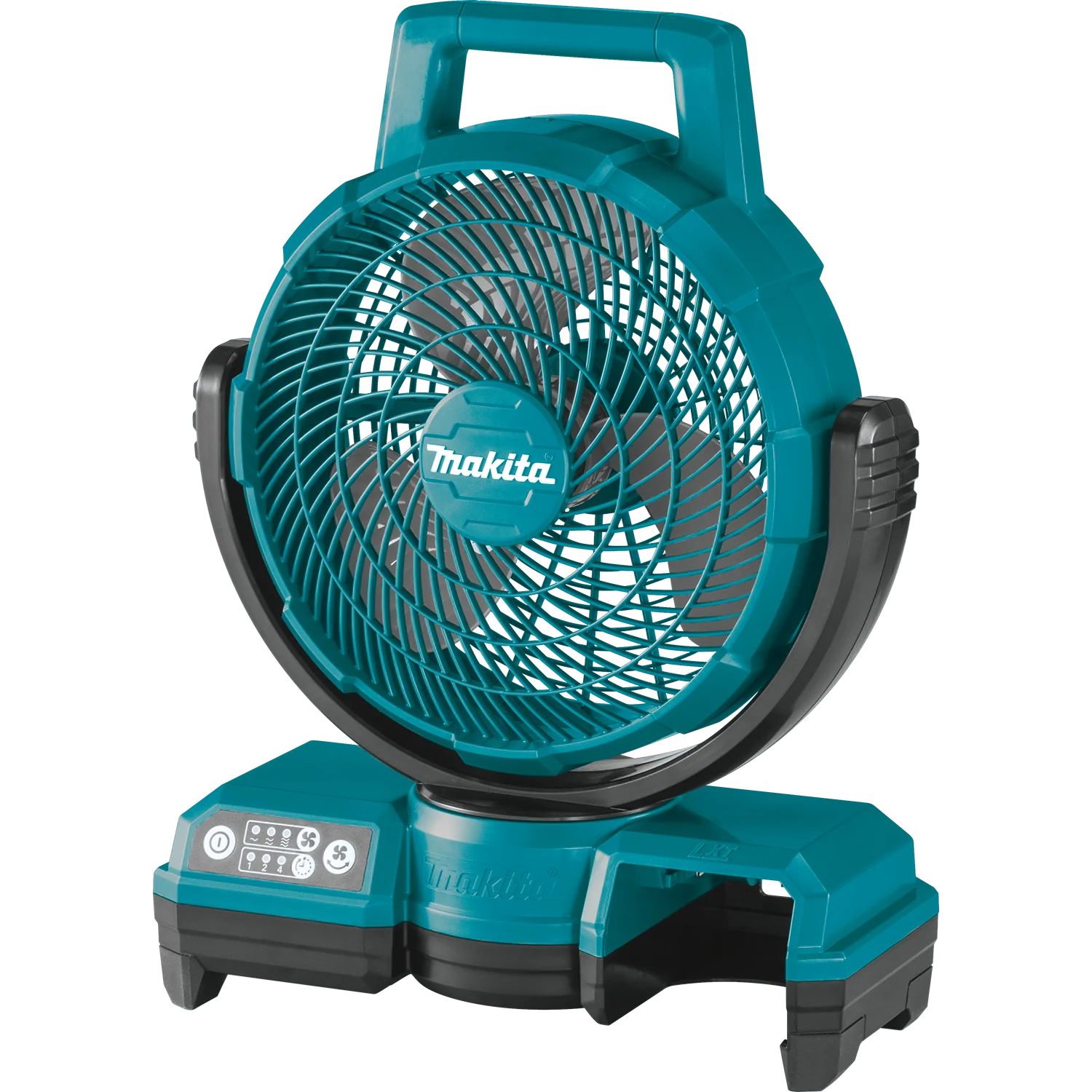Makita 18V LXT Outdoor Adventure 9-1/4" Fan, Teal (Bare Tool) - Image 2