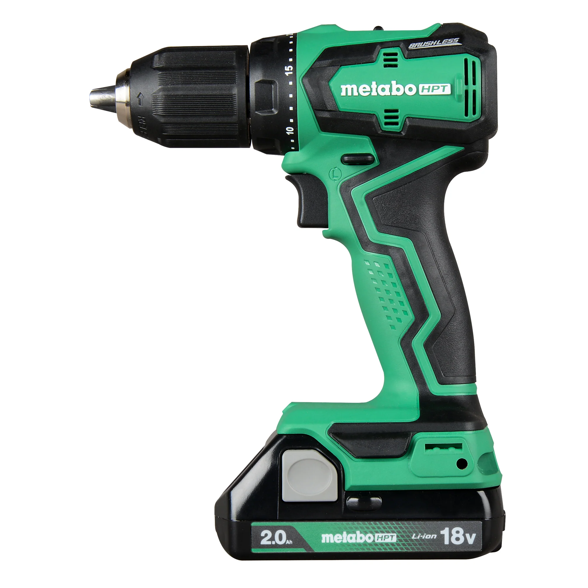 Metabo HPT 18V Sub-Compact Driver Drill (2.0Ah x2) - Image 2