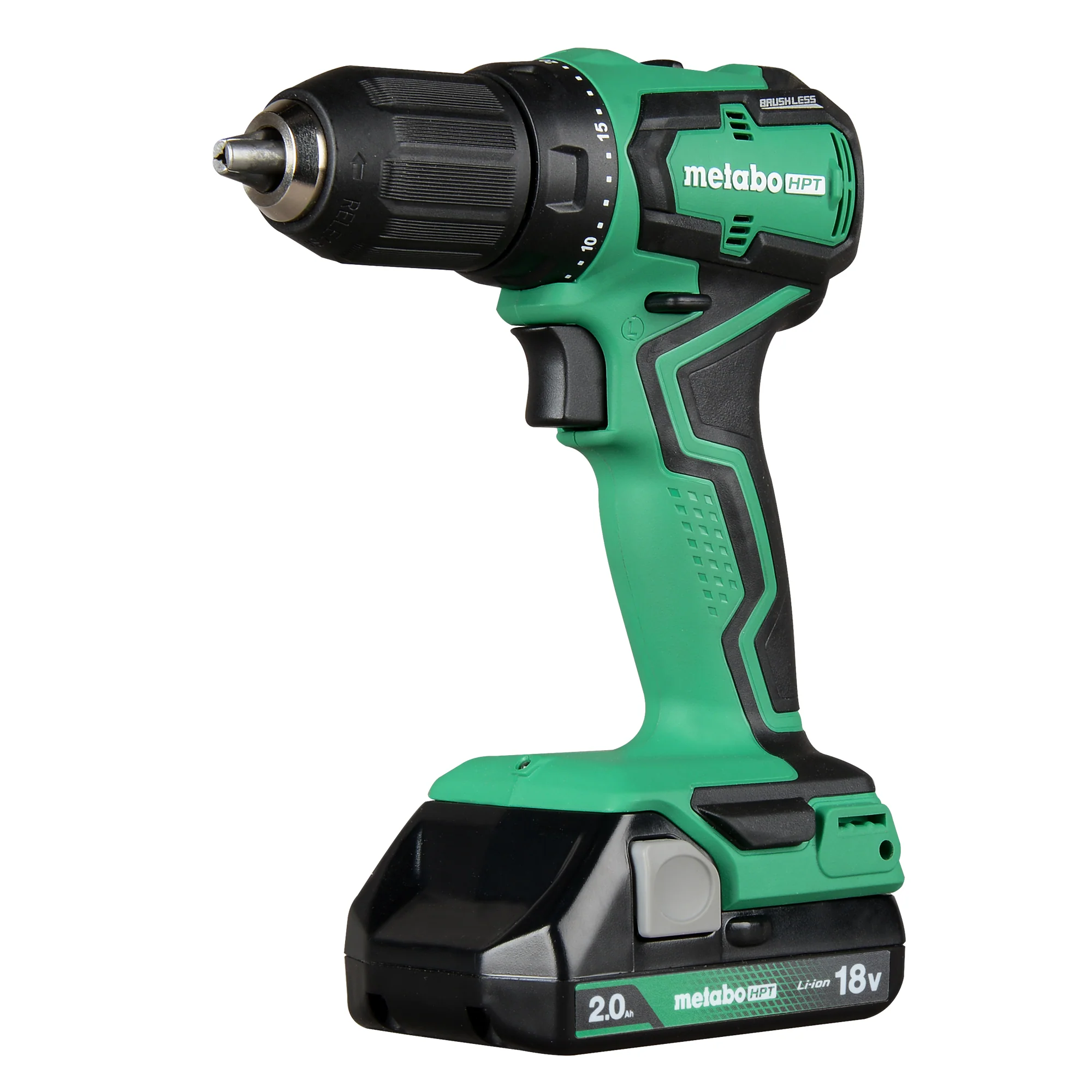 Metabo HPT 18V Sub-Compact Driver Drill (2.0Ah x2) - Image 3