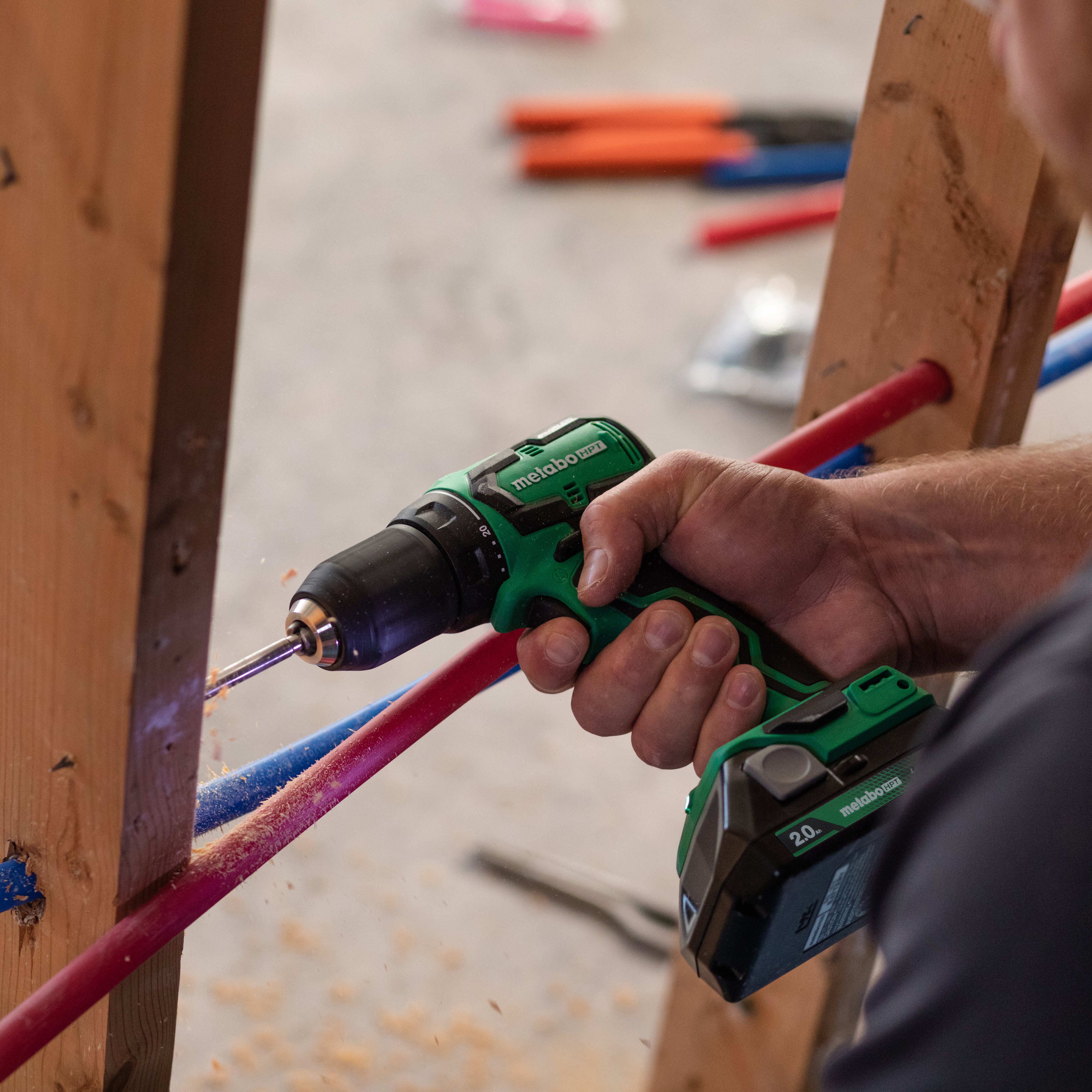 Metabo HPT 18V Sub-Compact Driver Drill (2.0Ah x2) - Image 8