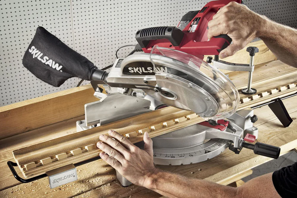 SKIL 12 In. Quick Mount Compound Miter Saw with Laser - Image 3