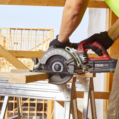 SKIL 7-1/4In. TRUEHVL️ Cordless Worm Drive Skilsaw w/Battery & Charger - Image 3