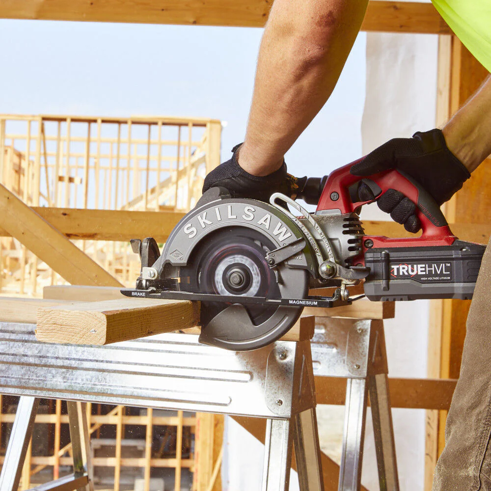 SKIL 7-1/4In. TRUEHVL️ Cordless Worm Drive Skilsaw - Image 3