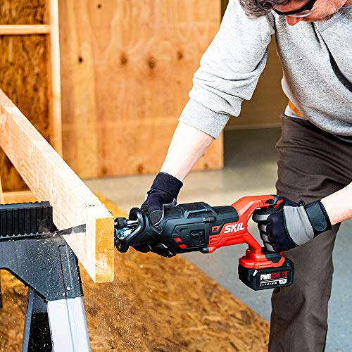 SKIL PWRCORE 20️ Brushless 20V Reciprocating Saw Kit - Image 7