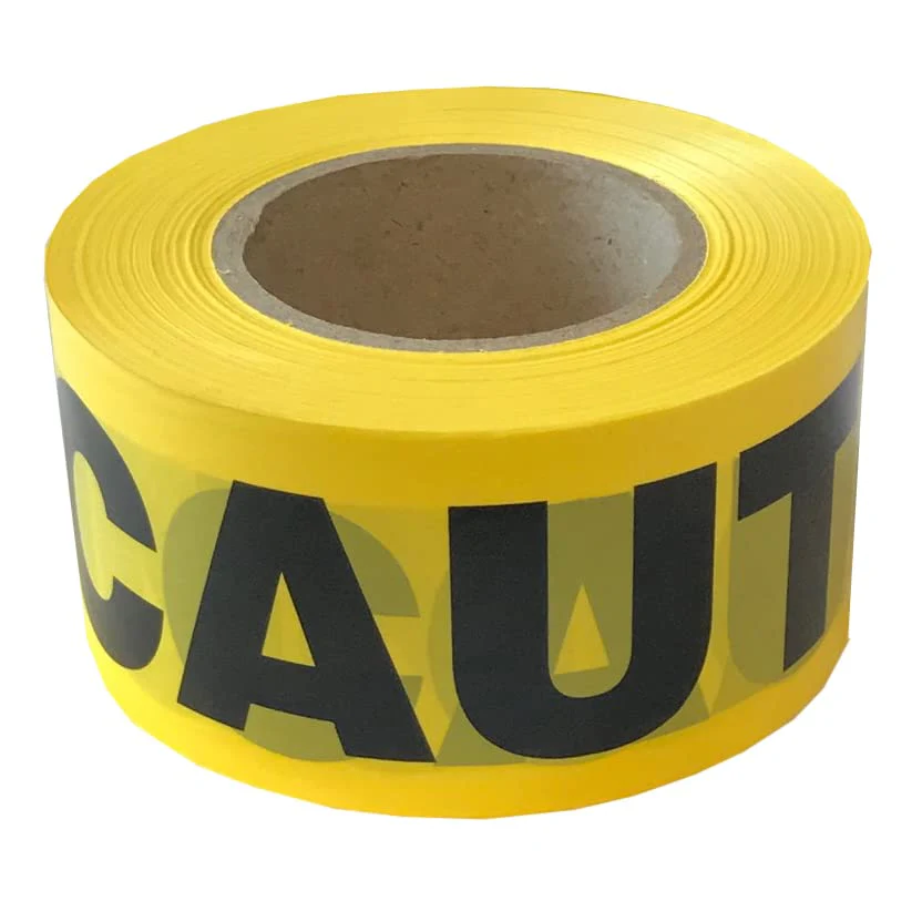 Cordova Pro Pack Yellow Caution Barricade Tape, 3 in. x 1000 ft. Roll, 12-Pack - Image 7