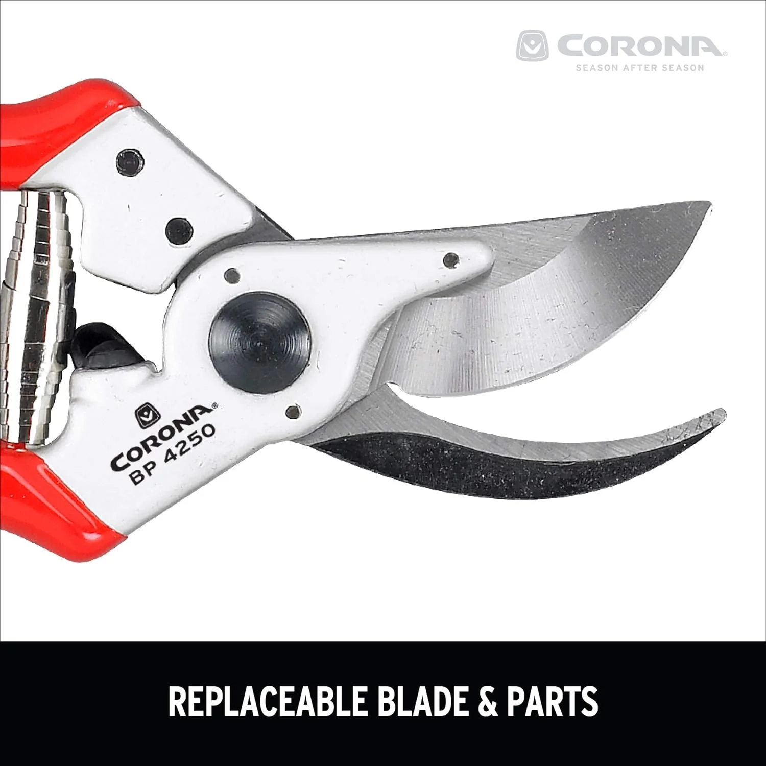 Corona BP4250 Forged Steel Aluminum Handles Bypass Hand Pruner - 1 inch Cut Capacity Stem and Branch Garden Shears, Red - Image 8
