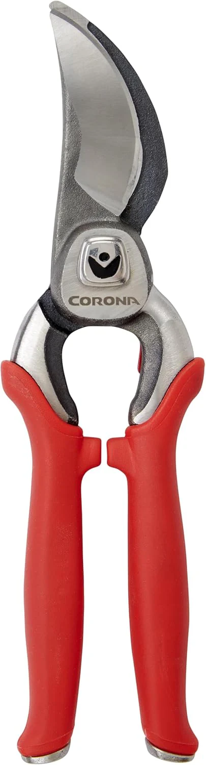Corona BP 7100D Forged Steel DualCUT Bypass Hand Pruner - 1 inch Cut Capacity Stem and Branch Garden Shears, Red 1 in Bypass Hand Pruner - Image 2