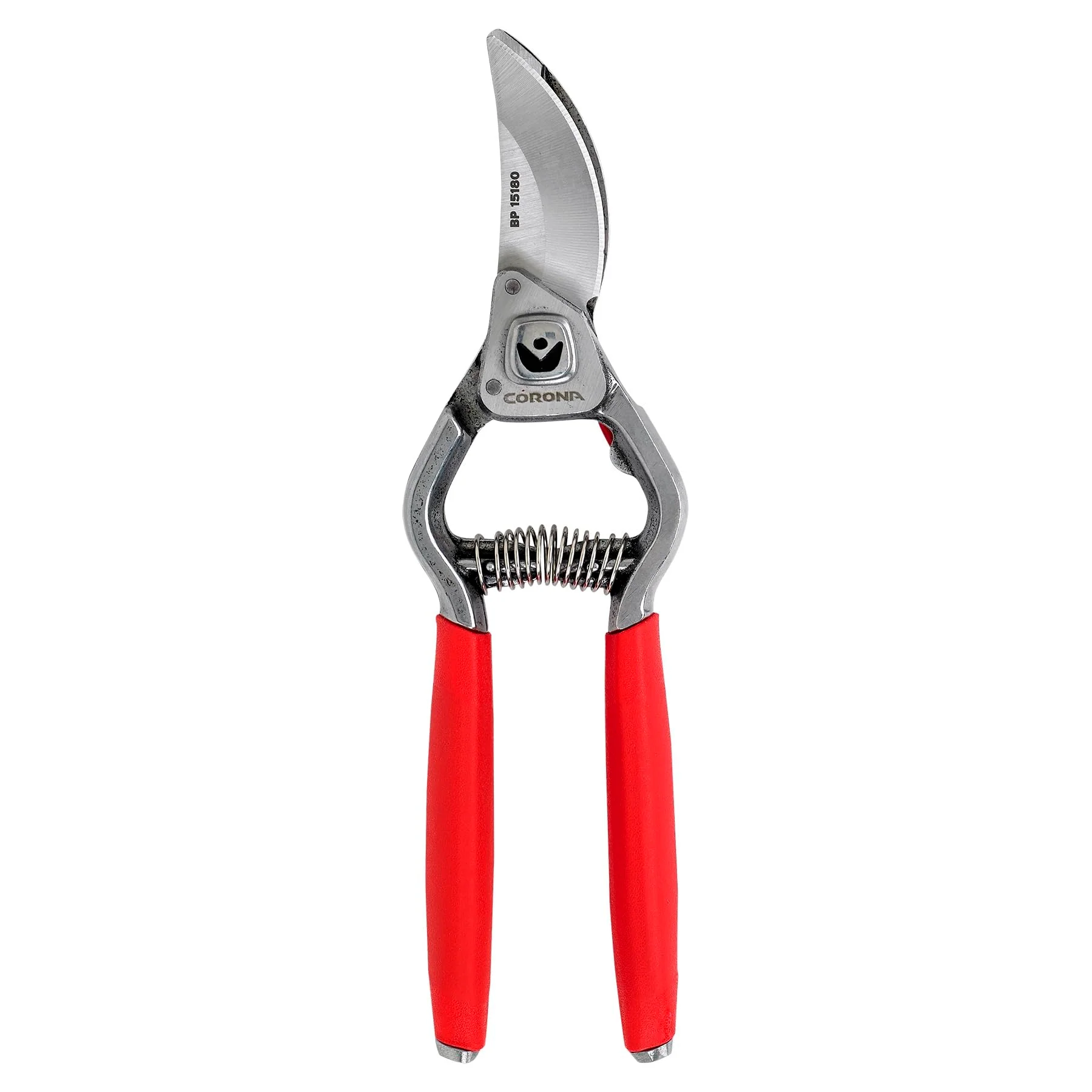 Corona BP15180 Forged Steel ClassicCUT Bypass Hand Pruner - 1 inch Cut Capacity Stem and Branch Garden Shears, Red