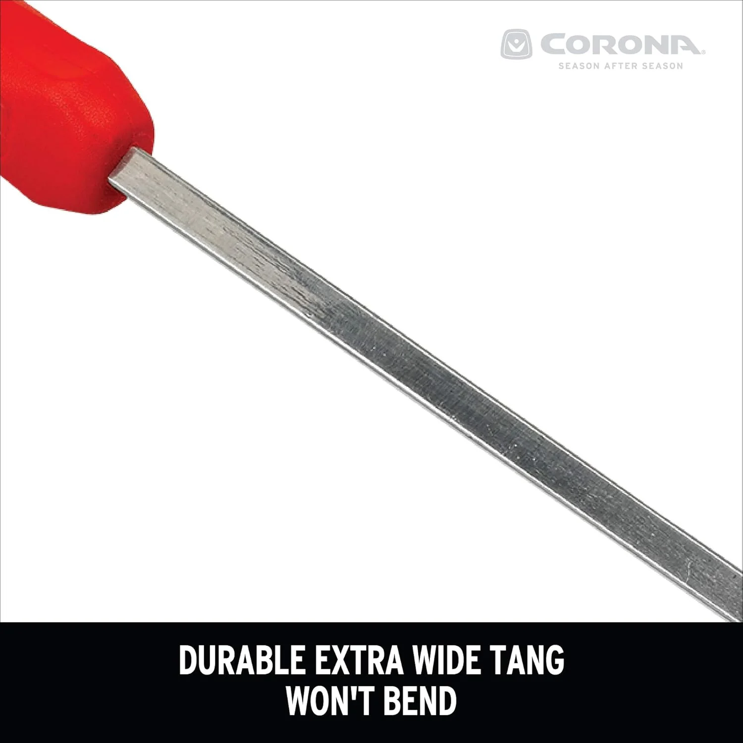Corona CT 3344 Premium Stainless Steel ComfortGEL Hoe/Cultivator, Red - Image 4