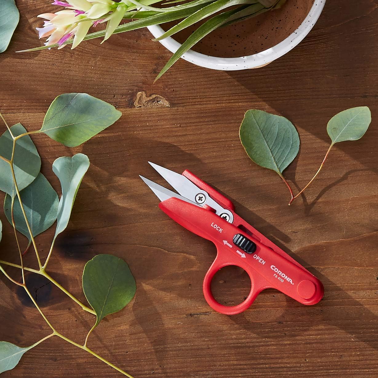 Corona FS4110 Hydroponic Finger Micro Snips, Red - Image 10
