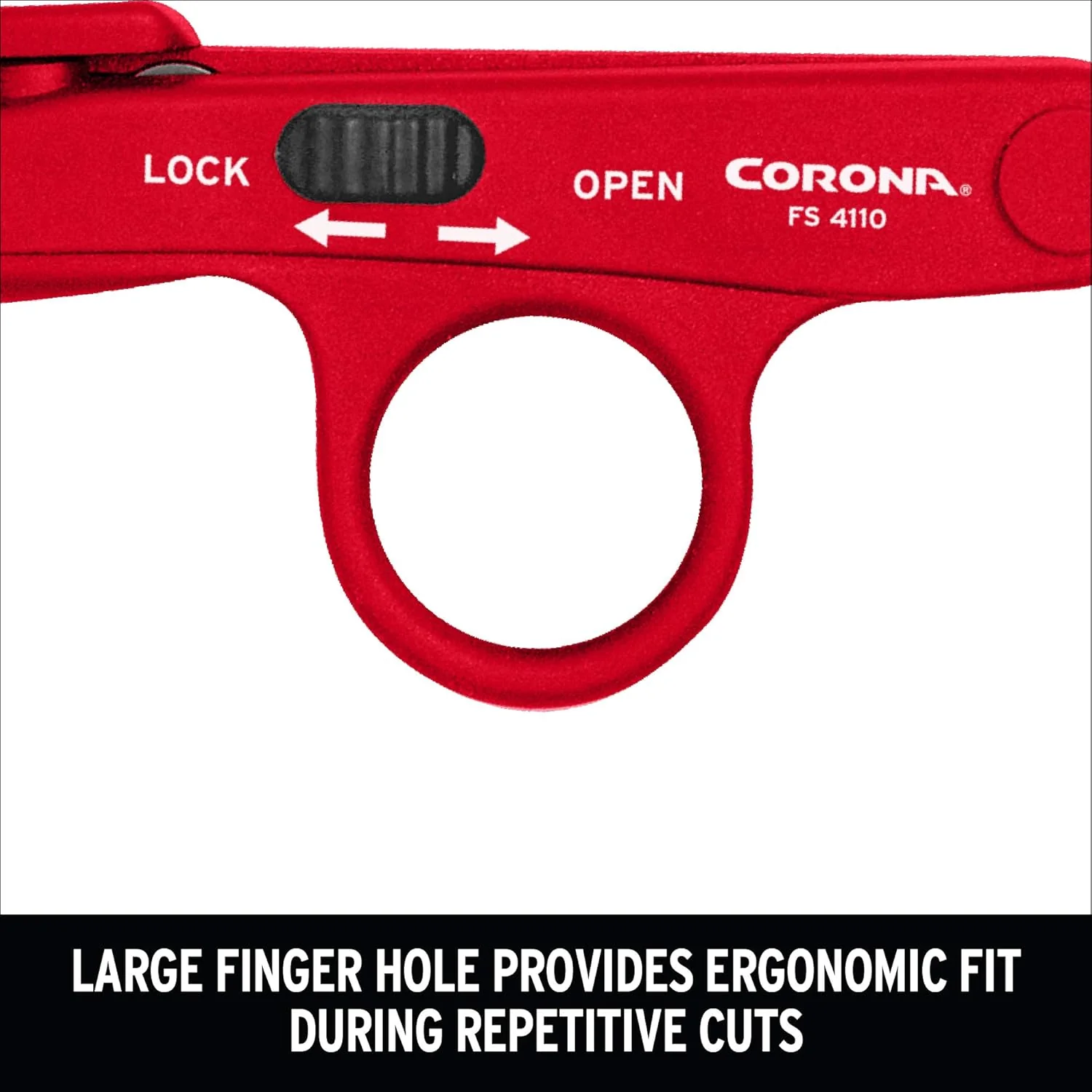 Corona FS4110 Hydroponic Finger Micro Snips, Red - Image 6