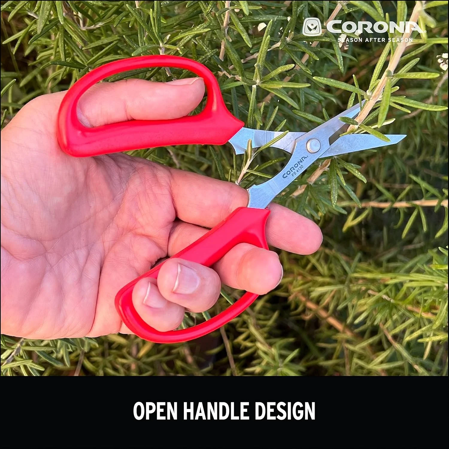 Corona FS 4130 Hydroponic Scissor, Red - Image 3