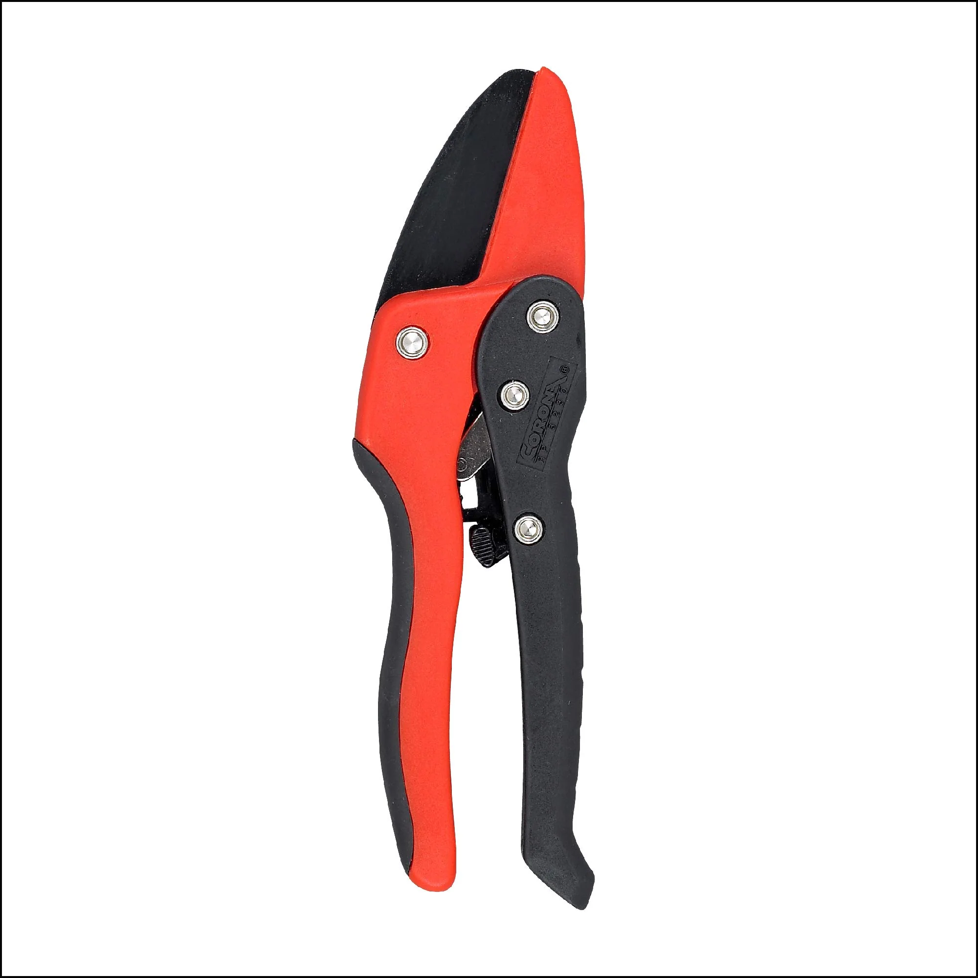 Corona RP3230 Rachet Hand Pruner - 3/4" Cut Capacity Stem and Branch Garden Shears, Red