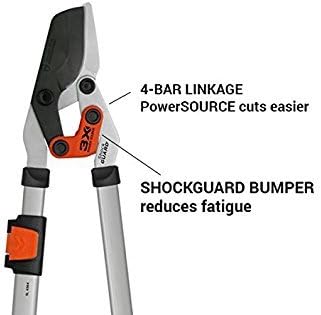Corona Tools SL4364 Branch Cutter DualLINK Extendable Bypass Loppers - Tree Trimmer Cuts Branches up to 1 ¾-inches in Diameter - Handles Extend up to 37 ½ inches - Image 3