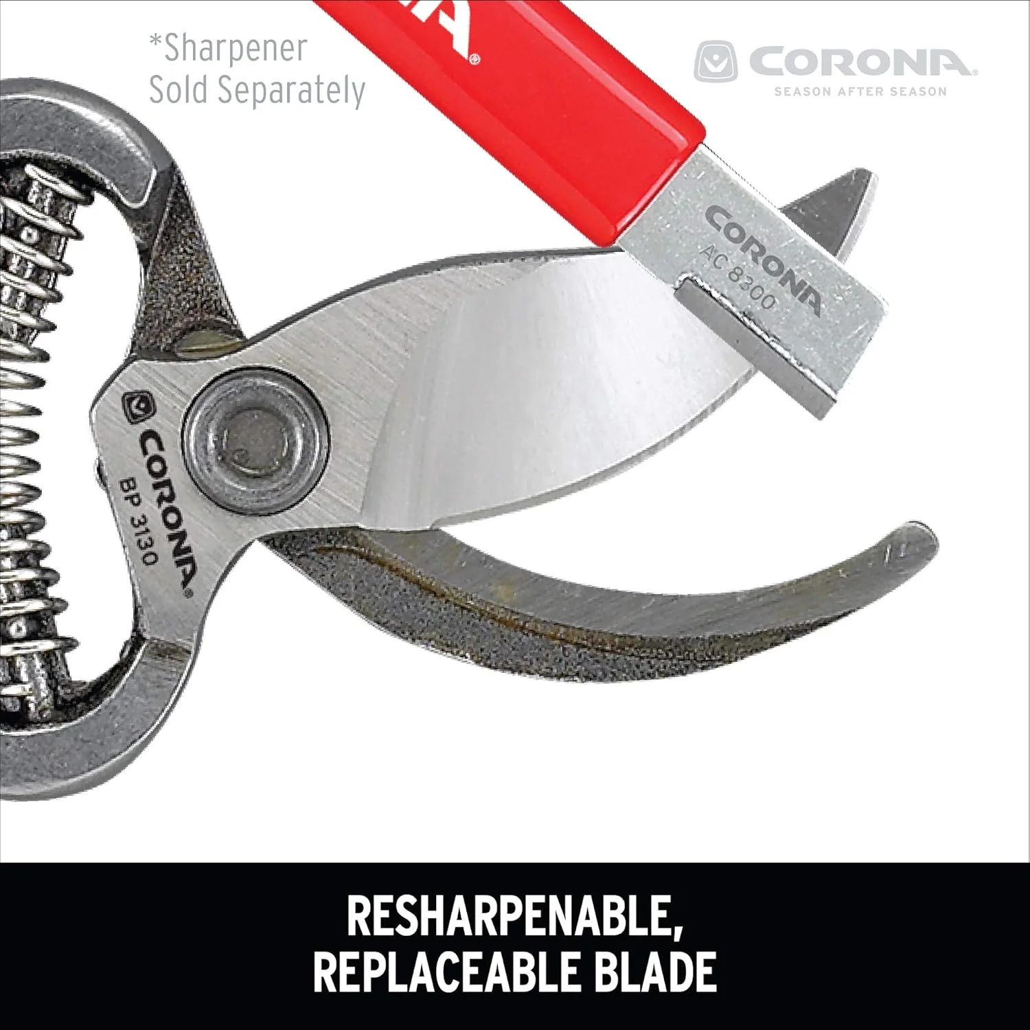 Corona Tools BP3130 ClassicCUT Forged Bypass Pruning Shears for Gardening, Cuts Branches and Stems up to 1/2-inch in Diameter, 1/2-inch Cut Bypass Pruner - Image 5