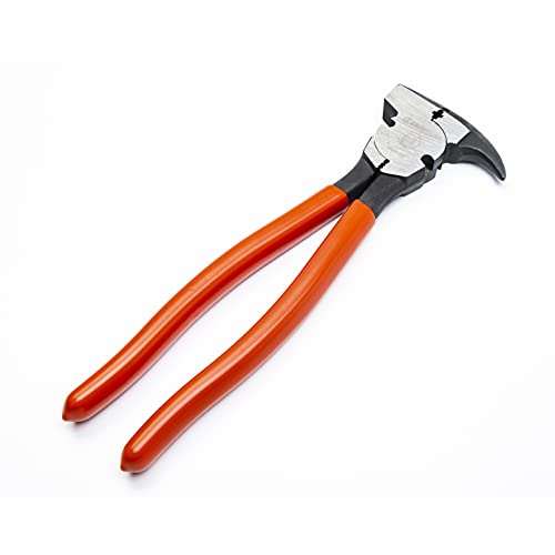 Crescent 10" Dipped Handle Heavy-Duty Solid Joint Fence Tool Pliers - Image 4