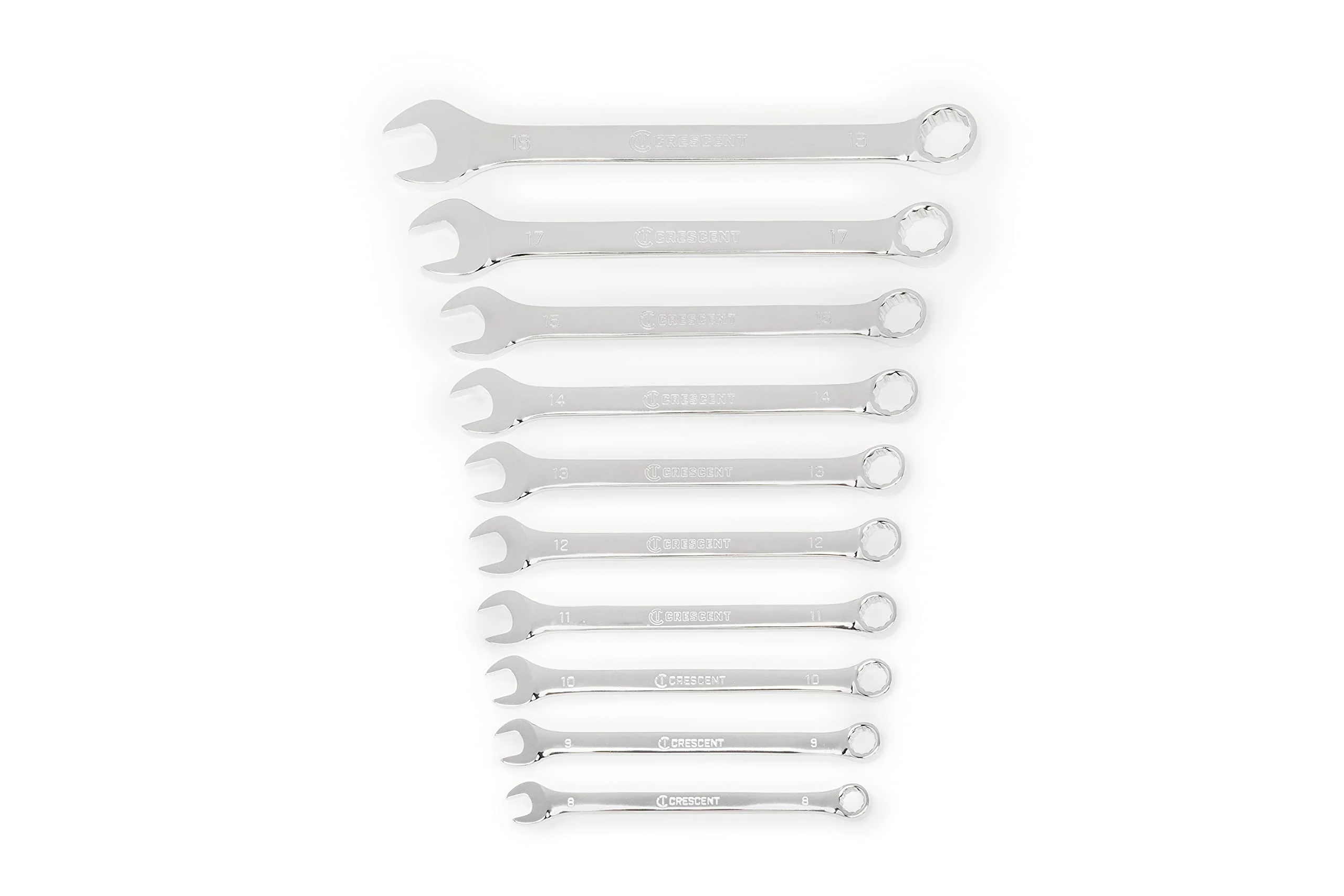 CRESCENT 10 Piece 12 Point Metric Combination Wrench Set - CCWS3-05