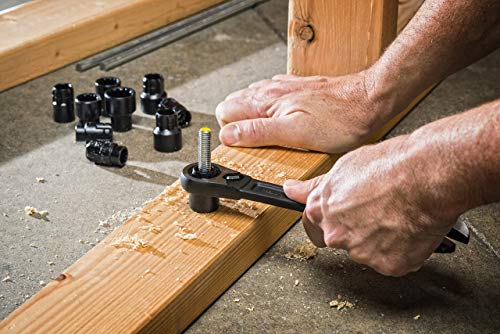 Crescent 11 Pc. Pass-Thru X6 Black Oxide Adjustable Wrench and Spline Socket Set - CPTAW8 - Image 5
