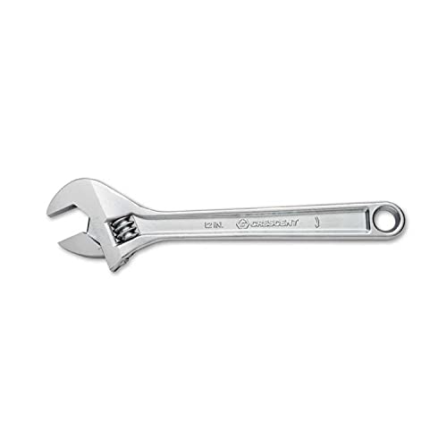 Crescent 12" Adjustable Wrench - Carded - AC212VS, Chrome - Image 10