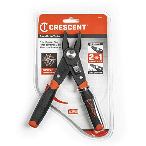 Crescent  2-in-1 Combo Dual Material Linesman's Pliers and Wire Strippers - Image 5